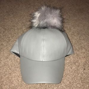 grey winter hat